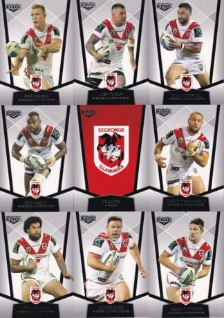 2015 NRL Elite Base Team Set - St George Dragons