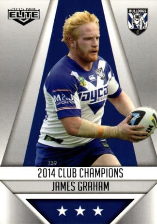 2015 NRL Elite Club Champion - CC05 James Graham Canterbury Bulldogs