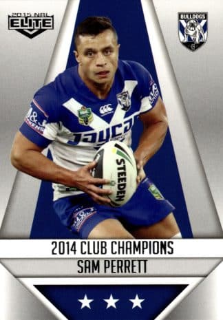 2015 NRL Elite Club Champion - CC06 Sam Perrett Canterbury Bulldogs