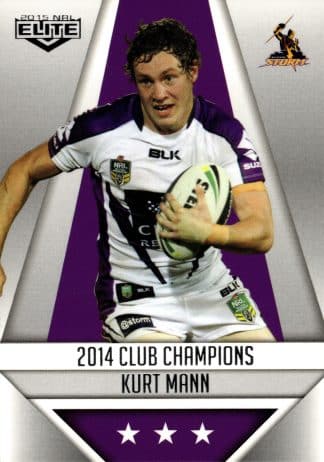2015 NRL Elite Club Champion - CC14 Kurt Mann Melbourne Storm