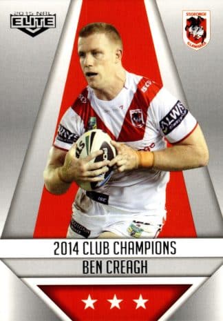 2015 NRL Elite Club Champion - CC25 Ben Creagh St George Dragons