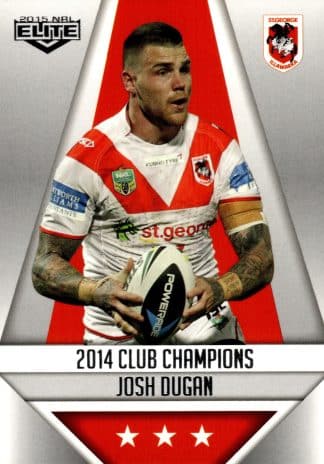 2015 NRL Elite Club Champion - CC26 Josh Dugan St George Dragons