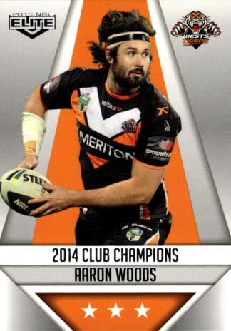 2015 NRL Elite Club Champion - CC31 Aaron Woods Wests Tigers