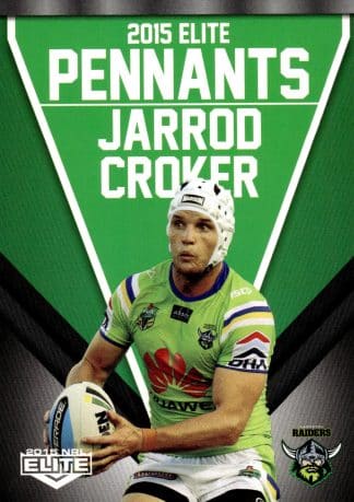 2015 NRL Elite Pennants - EP06 Jarrod Croker Canberra Raiders