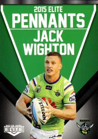 2015 NRL Elite Pennants - EP10 Jack Wighton Canberra Raiders