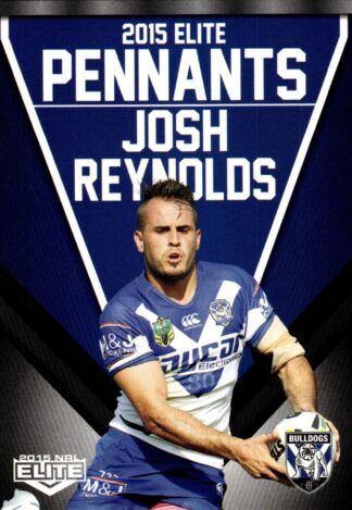 2015 NRL Elite Pennants - EP14 Josh Reynolds Canterbury Bulldogs