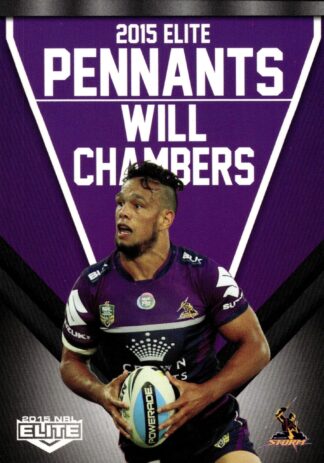 2015 NRL Elite Pennants - EP31 Will Chambers Melbourne Storm