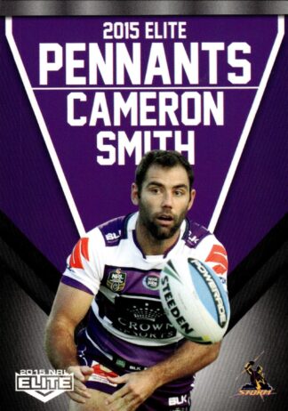 2015 NRL Elite Pennants - EP35 Cameron Smith Melbourne Storm