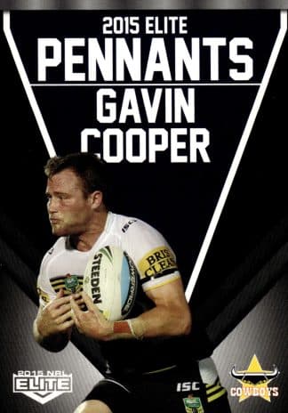 2015 NRL Elite Pennants - EP42 Gavin Cooper North Qld Cowboys