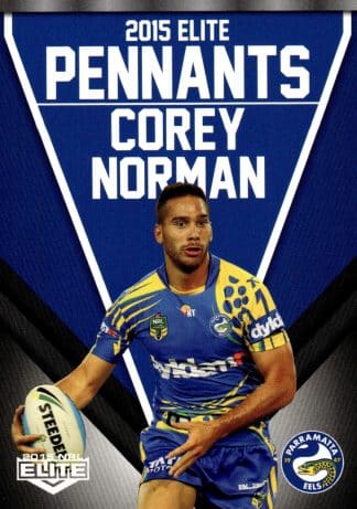 2015 NRL Elite Pennants - EP48 Corey Norman Parramatta Eels