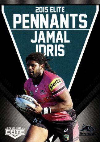2015 NRL Elite Pennants - EP51 Jamal Idris Penrith Panthers