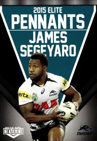 2015 NRL Elite Pennants - EP53 James Segeyaro Penrith Panthers