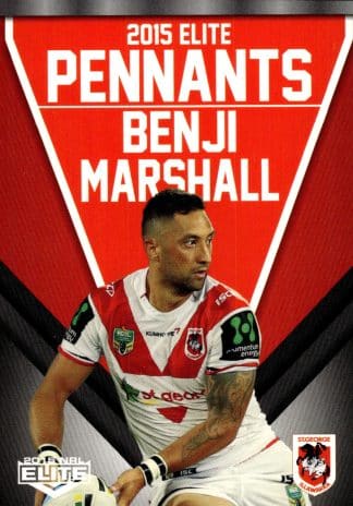 2015 NRL Elite Pennants - EP63 Benji Marshall St George Dragons