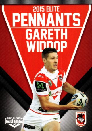 2015 NRL Elite Pennants - EP65 Gareth Widdop St George Dragons