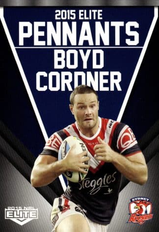 2015 NRL Elite Pennants - EP66 Boyd Cordner Sydney Roosters