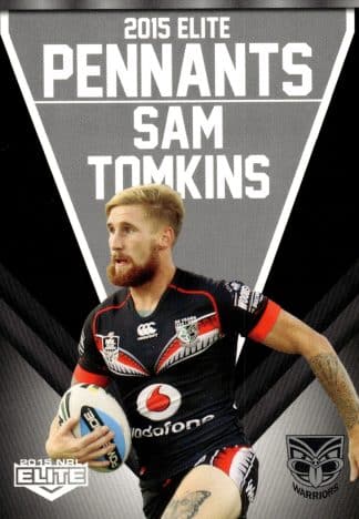 2015 NRL Elite Pennants - EP74 Sam Tomkins Warriors