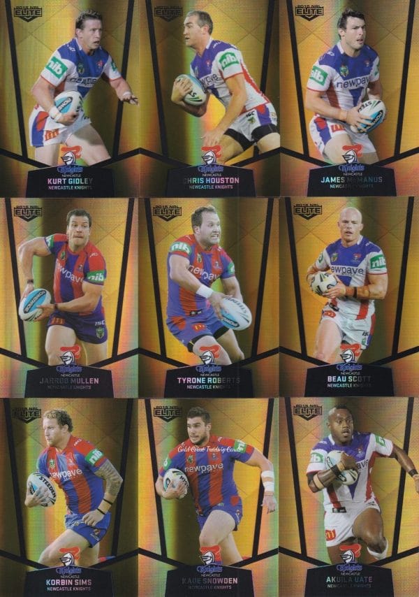 2015 NRL Elite Gold Parallel - Full Set 144 Cards - Image 10