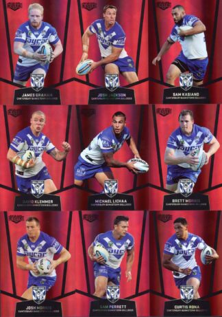 2015 NRL Elite Ruby Mojo - Canterbury Bulldogs Team Set