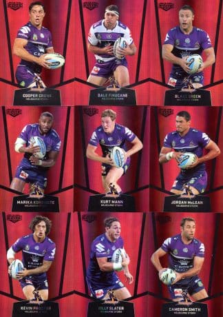 2015 NRL Elite Ruby Mojo - Melbourne Storm Team Set