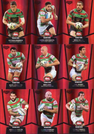2015 NRL Elite Ruby Mojo - South Sydney Rabbitohs Team Set
