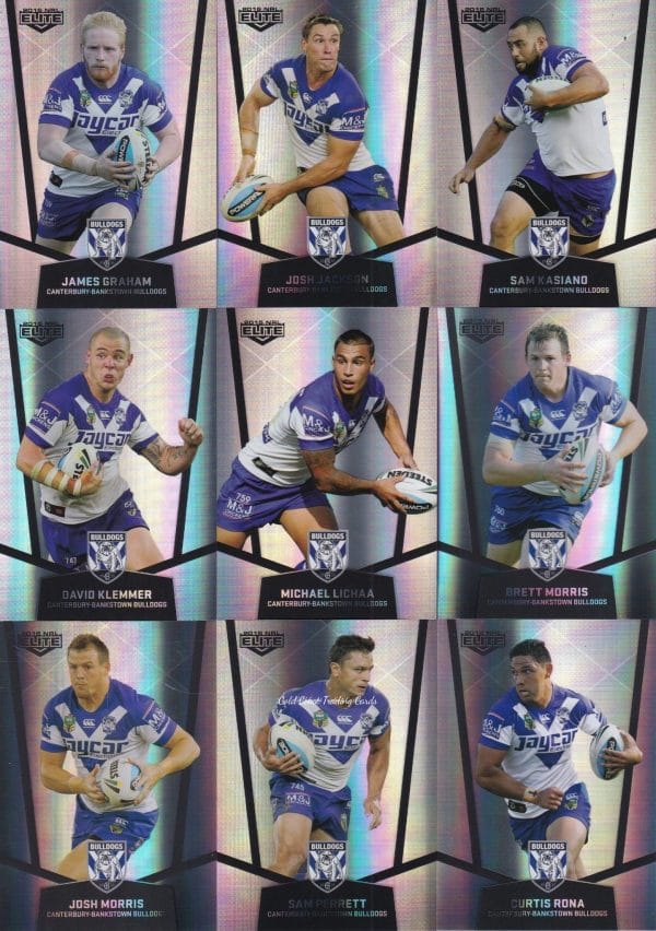 2015 NRL Elite Silver Parallel - Full Set 144 Cards - Image 15