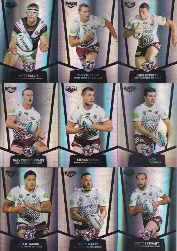2015 NRL Elite Silver Parallel - Full Set 144 Cards - Image 12