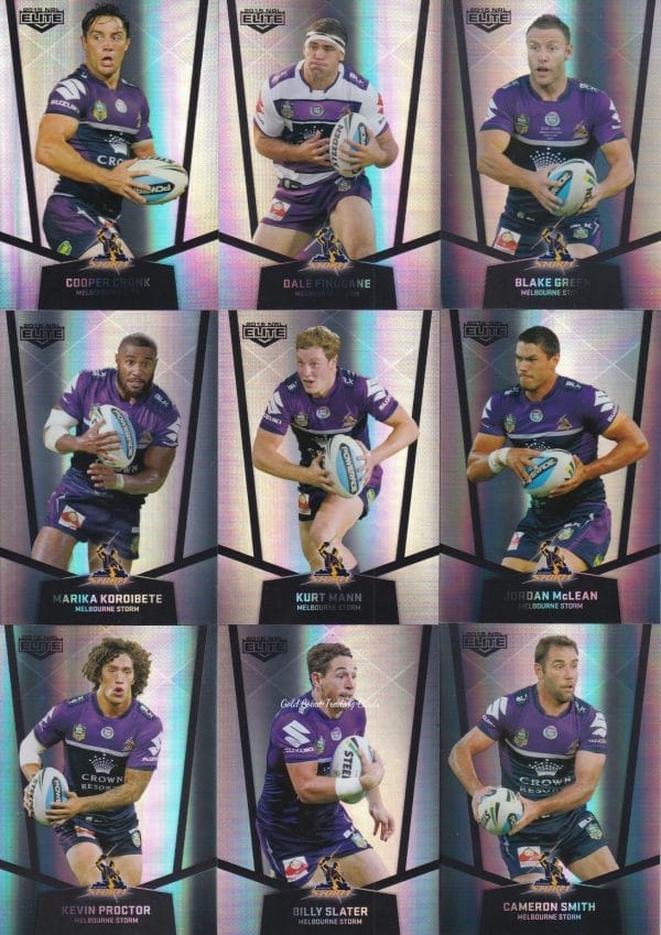 2015 NRL Elite Silver Parallel - Full Set 144 Cards - Image 11