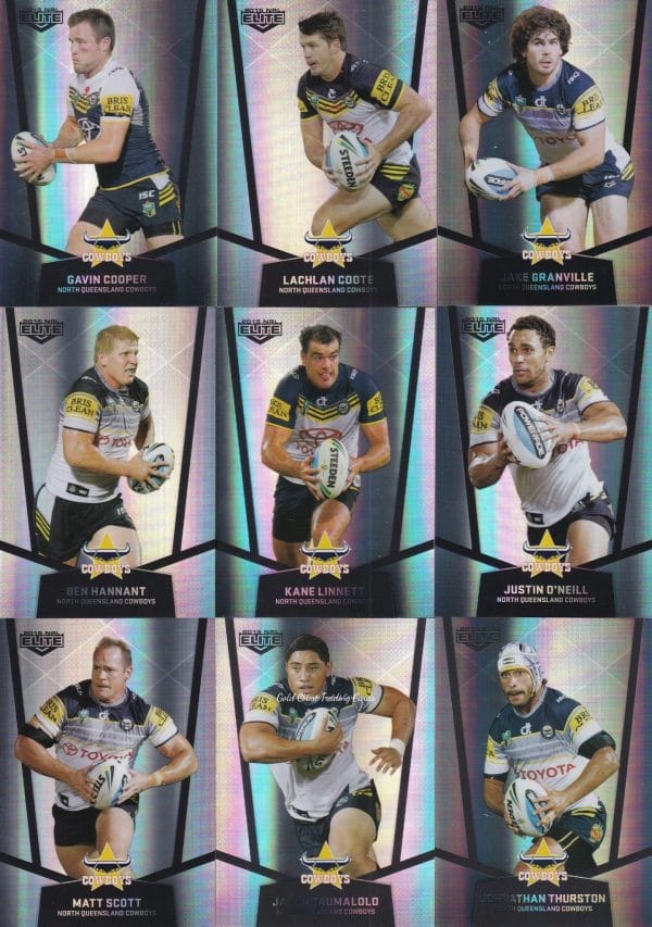 2015 NRL Elite Silver Parallel - Full Set 144 Cards - Image 9