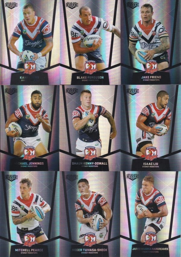 2015 NRL Elite Silver Parallel - Full Set 144 Cards - Image 4