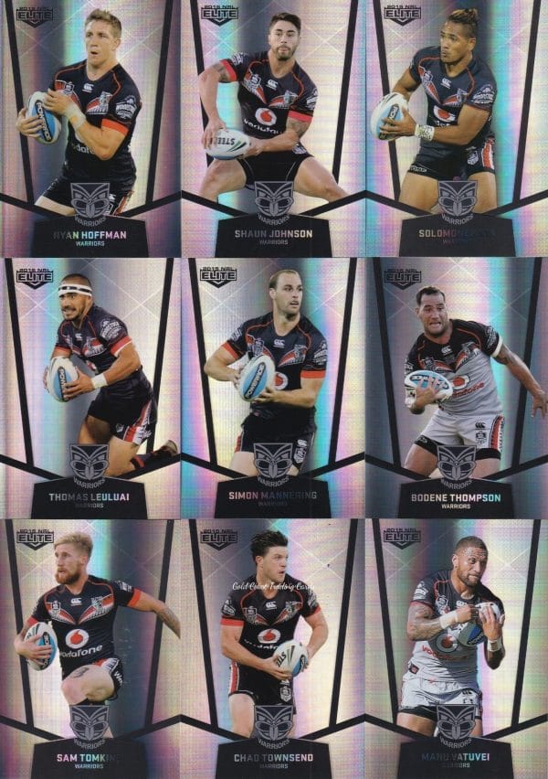 2015 NRL Elite Silver Parallel - Full Set 144 Cards - Image 3