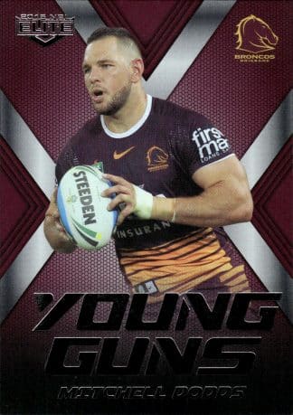 2015 NRL Elite Young Guns - YG02 Mitchell Dodds Brisbane Broncos