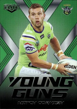 2015 NRL Elite Young Guns - YG03 Mitch Cornish Canberra Raiders