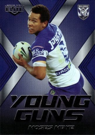 2015 NRL Elite Young Guns - YG06 Moses Mbye Canterbury Bulldogs