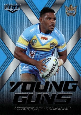 2015 NRL Elite Young Guns - YG09 Kierran Moseley Gold Coast Titans