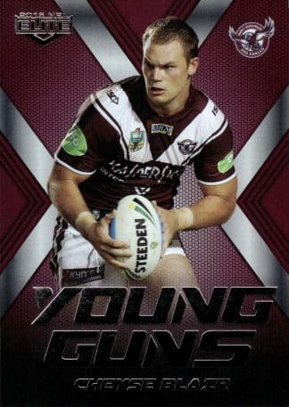 2015 NRL Elite Young Guns - YG12 Cheyse Blair Manly Sea Eagles