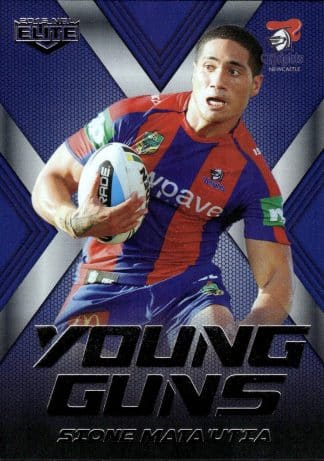 2015 NRL Elite Young Guns - YG15 Sione Mata'utia Newcastle Knights