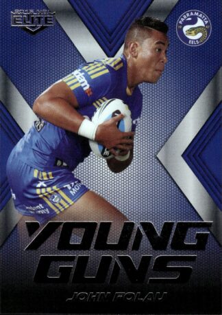 2015 NRL Elite Young Guns - YG20 John Folau Parramatta Eels
