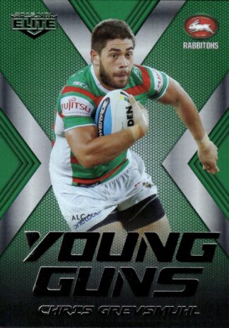 2015 NRL Elite Young Guns - YG24 Chris Grevsmuhl South Sydney Rabbitohs