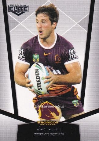 2015 NRL Elite Common Card - Base 004 Ben Hunt Brisbane Broncos