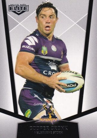 2015 NRL Elite Common Card - Base 061 Cooper Cronk Melbourne Storm