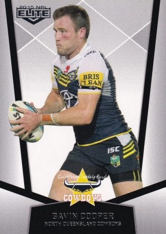 2015 NRL Elite Common Card - Base 081 Gavin Cooper North Qld Cowboys
