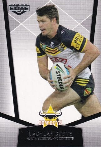 2015 NRL Elite Common Card - Base 082 Lachlan Coote North Qld Cowboys