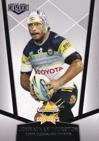 2015 NRL Elite Common Card - Base 089 Johnathan Thurston North Qld Cowboys
