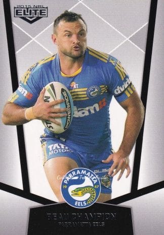 2015 NRL Elite Common Card - Base 091 Beau Champion Parramatta Eels