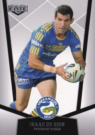 2015 NRL Elite Common Card - Base 092 Isaac De Gois Parramatta Eels