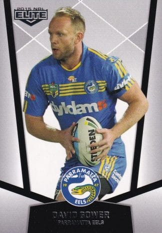 2015 NRL Elite Common Card - Base 093 David Gower Parramatta Eels