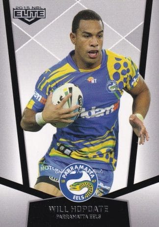 2015 NRL Elite Common Card - Base 094 Will Hopoate Parramatta Eels