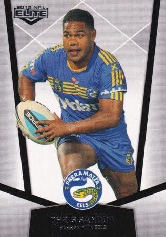 2015 NRL Elite Common Card - Base 097 Chris Sandow Parramatta Eels