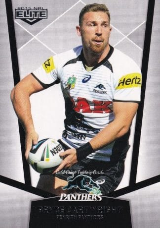 2015 NRL Elite Common Card - Base 102 Bryce Cartwright Penrith Panthers