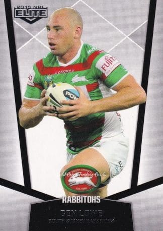 2015 NRL Elite Common Card - Base 115 Ben Lowe South Sydney Rabbitohs